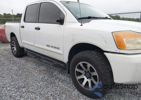 2012 Nissan Titan Sv из США, поврежденный, VIN 1N6BA0EC2CN330655